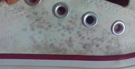 發(fā)霉的帆布鞋